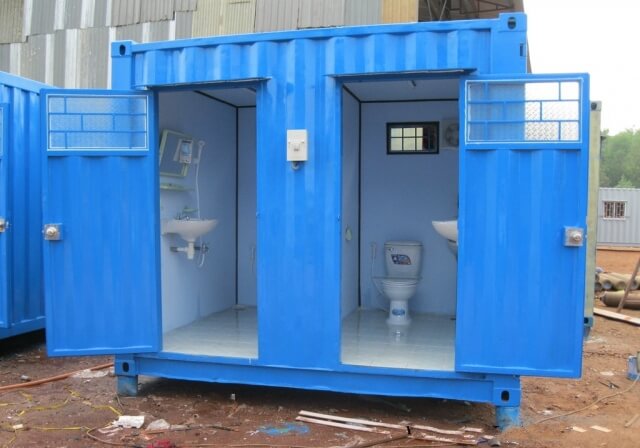 container vệ sinh 10feet